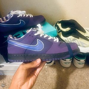 Nike sb purple lobsters